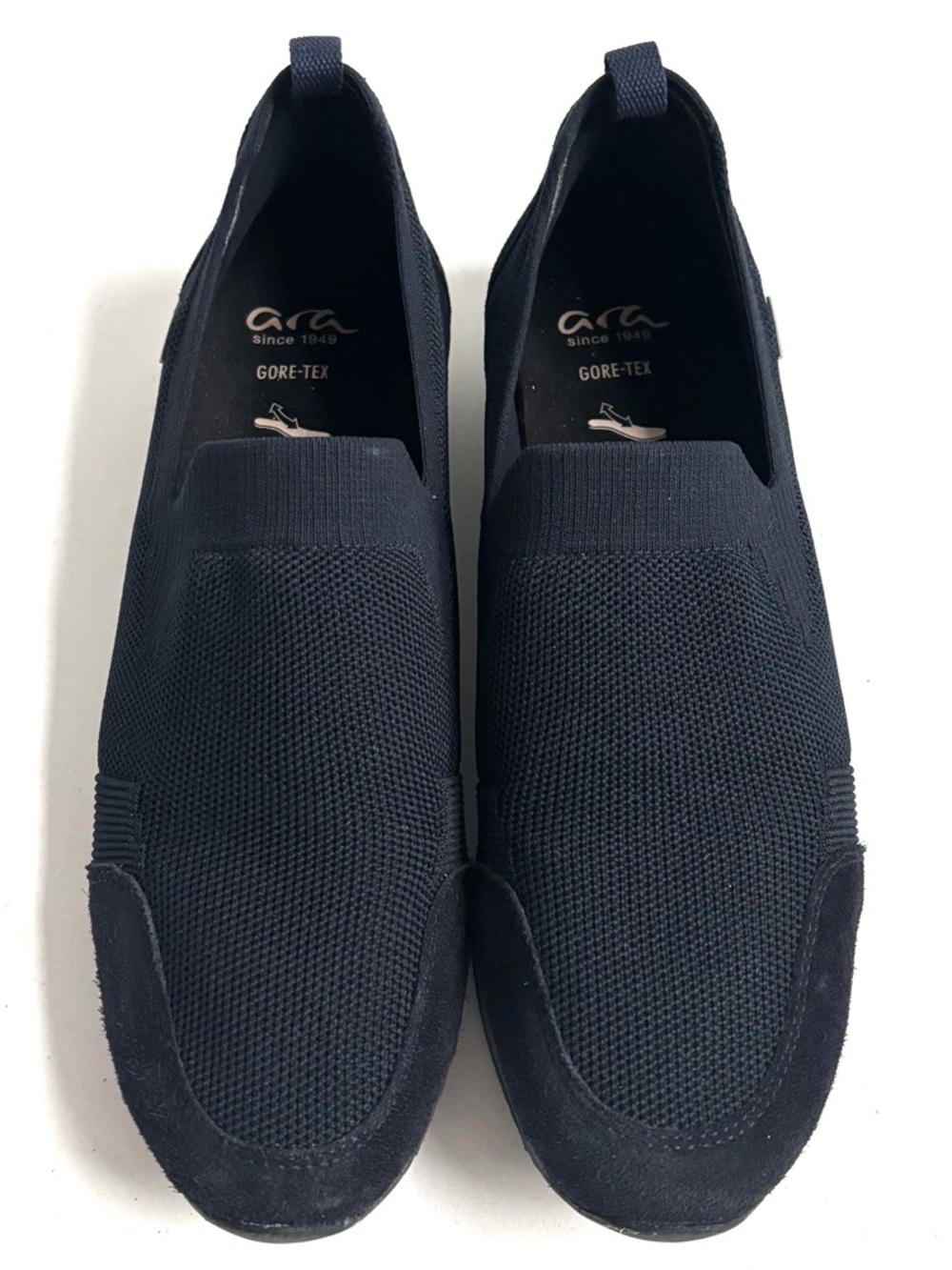 Ara Women's Lilith 2 GORE-TEX Slip-On Sneakers Shoes Black Size 7.5